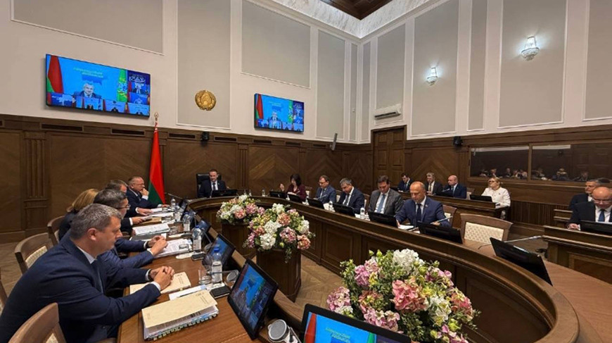 Foto des Telegram-Kanals der Regierung von Belarus