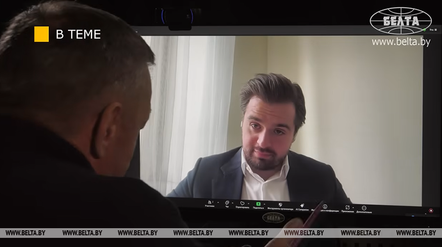 Oleg Janowski. Screenshot des Videos