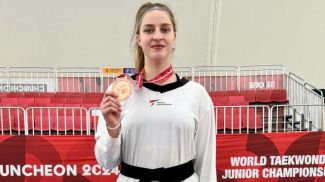 Polina Michaltschuk. Foto: Pressedienst des Ministeriums für Sport und Tourismus von Belarus