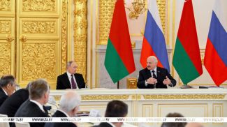 Während der Sitzung des Obersten Staatsrates