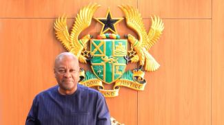 John Dramani Mahama. Foto: Außenministerium von Belarus