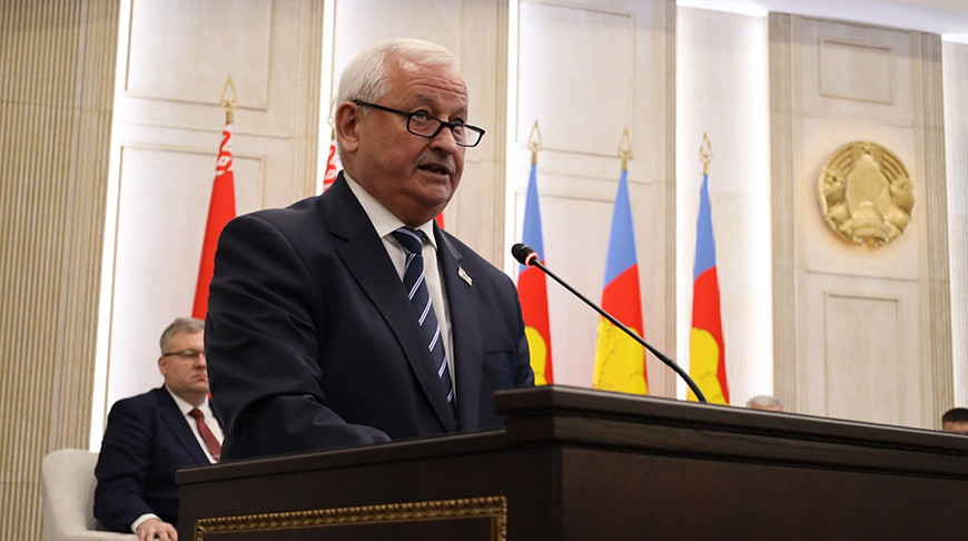 Pjotr Parchomtschik. Foto: Exekutivkomitee des Gebiets Brest