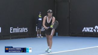 Iryna Shymanovich. Screenshot des Videos ausopen.com