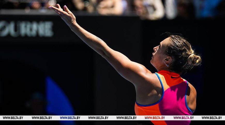 Aryna Sabalenka. Foto: Sportministerium von Belarus