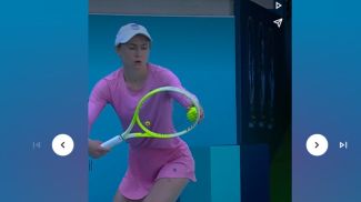 Screenshot des Videos WTA