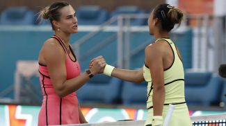 Aryna Sabalenka und Qinwen Zheng. Foto: NOK von Belarus