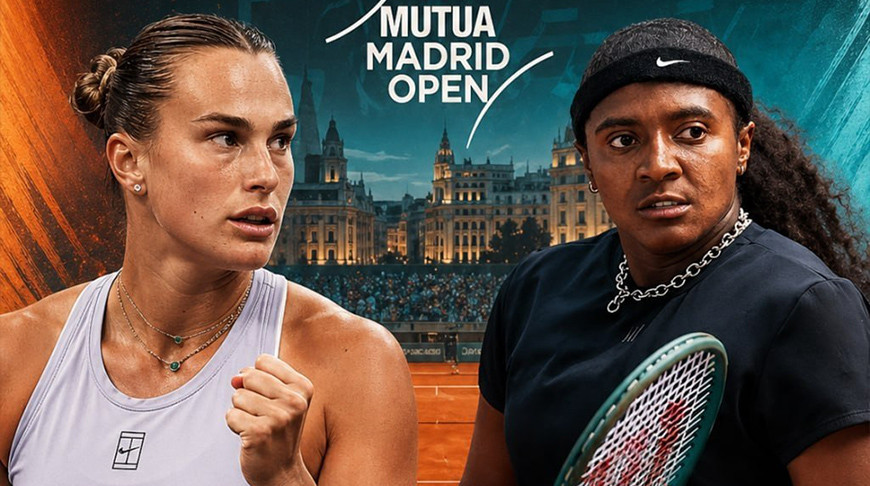 Aryna Sabalenka und Hailey Baptiste. Foto: NOK von Belarus