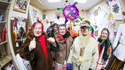 Kaljady-Brauch: Weihnachtssänger im Gebiet Brest