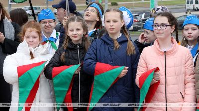 Kinder- und Jugendaktion "Stolz auf unsere Heimat" in Minsk