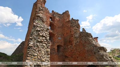 Burg Nowogrudok ist ein Architekturdenkmal aus dem 13. Jahrhundert  