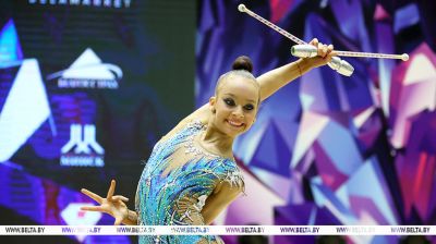 Internationales Turnier "Kristallrose" in Minsk gestartet