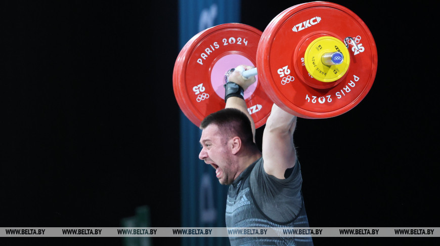 Bronzegewinner von Paris Yauheni Tsikhantsou  