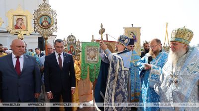 Mariä Entschlafung wurde heute in Witebsk gefeiert