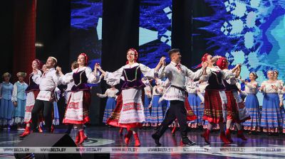 Mogiljow. Konzert zum Tag der Volkseinheit 