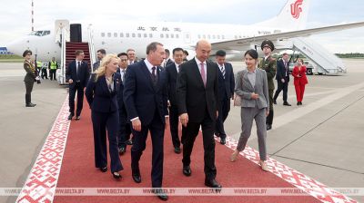 Vizeministerpräsident der Volksrepublik China zu Besuch in Belarus  