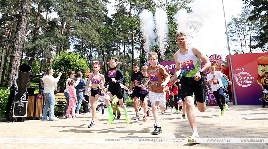 Projekt „Sport für alle“ statrtete am ersten Tag des Sommers in Minsk 