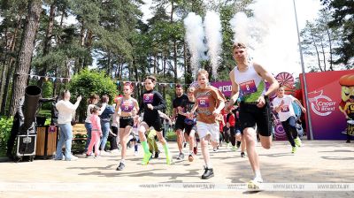 Projekt „Sport für alle“ statrtete am ersten Tag des Sommers in Minsk 