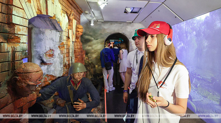 Wandermuseum „Der Zug des Sieges“ ist in Brest angekommen 