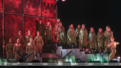 Requiem-Kundgebung zum Gedenken an die Opfer des Großen Vaterländischen Krieges in der Brester Festung 