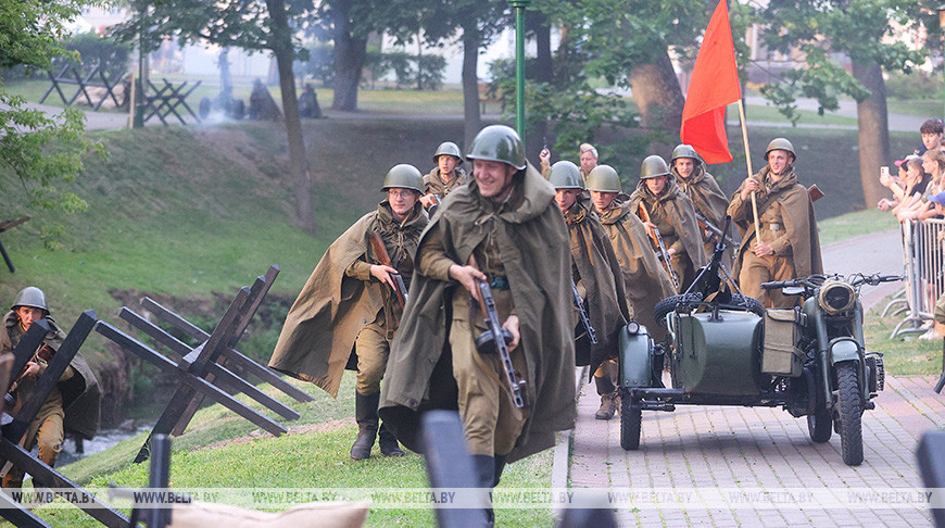 Historische Rekonstruktion: Befreiung von Grodno 