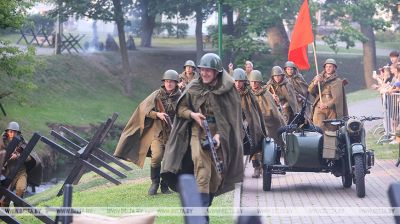 Historische Rekonstruktion: Befreiung von Grodno 