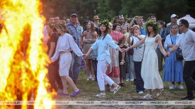 Kupalje-Fest am Augustow Kanal 