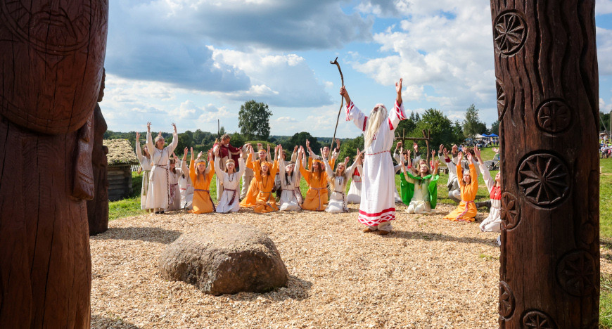 Mittelalterliches Fest in Tschaussy  