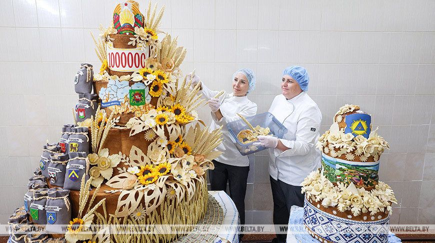 Brot für das regionale Erntedankfest "Daschynki"