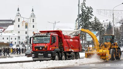 Folgen des Schneefalls: Aufräumarbeiten in vollem Gange!