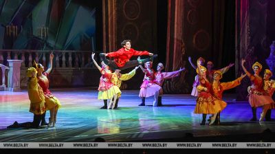 Konzert für alte Menschen im Bolschoi-Theater in Minsk 