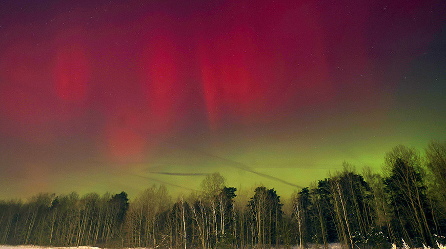 Nordlichter bei Grodno