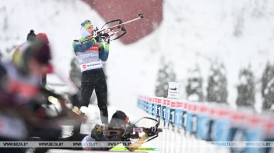 Vorbereitung auf den Biathlon GUS-Cup in Raubitschi