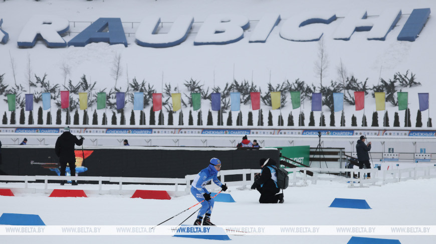 Finale der nationalen Biathlon-Meisterschaft „Schnee-Scharfschütze“ in Raubitschi  