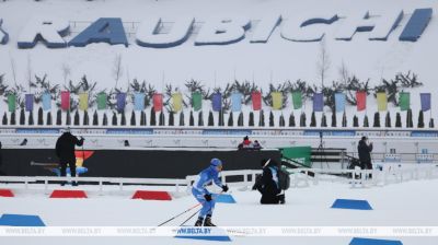 Finale der nationalen Biathlon-Meisterschaft „Schnee-Scharfschütze“ in Raubitschi  