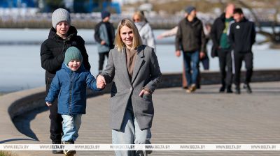Sonniges Wochenende in Minsk