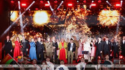 Festkonzert „Die Straßen des Sieges!“ in Minsk 