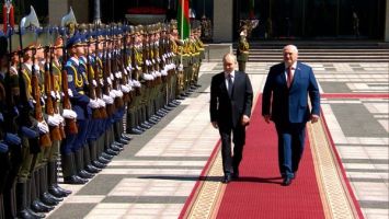 Lukaschenko und Putin führen Gespräche in Minsk 