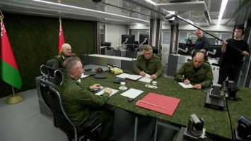 Gemeinsame Übung der Nuklearstreitkräfte unter der Leitung von Lukaschenko und Putin