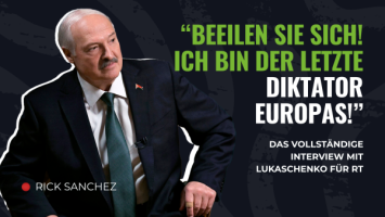 Ist Lukaschenko ein Diktator? // Vollständiges RT-Interview: Offen über Macht, Freunde, Sanktionen und das Treffen mit Trump