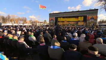 Lukaschenko: Belarus ist ein Land des Brotes und ein Territorium des Friedens