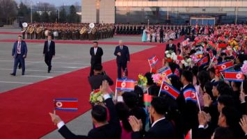 Lukaschenkos Besuch in der DVRK ist zu Ende gegangen, Kim Jong Un verabschiedete den Präsidenten persönlich
