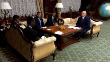 Lukaschenko trifft äthiopischen Außenminister 