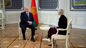 Lukaschenko hat ein Interview für den Sender Al Arabiya gegeben